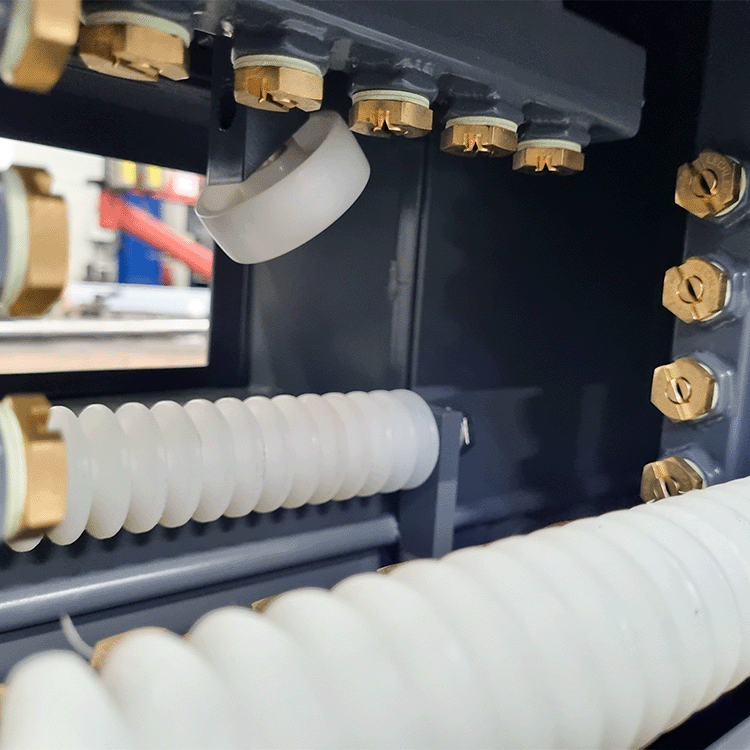 4-sided wood coating machine coating system