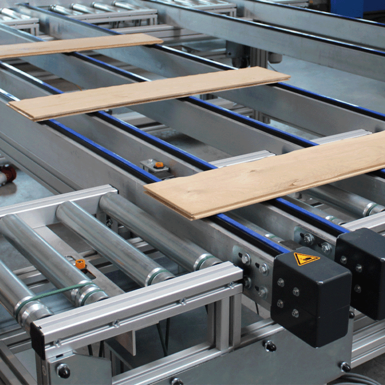 Cross Conveyor With Planks