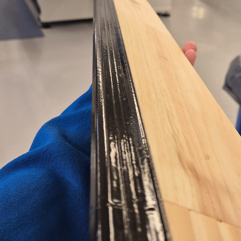 Edge coating TTEPS paint