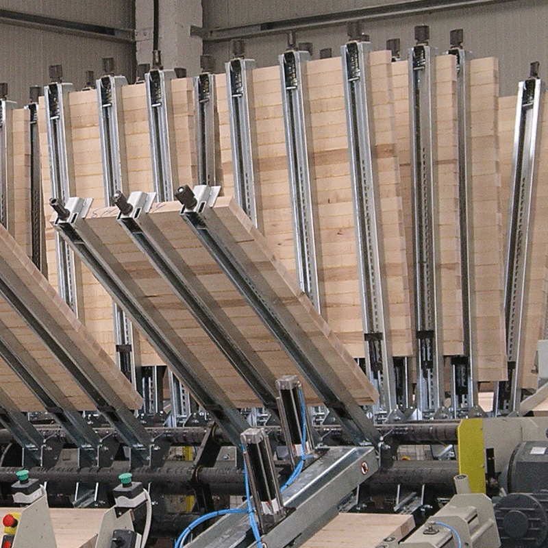 Rotor glue press header