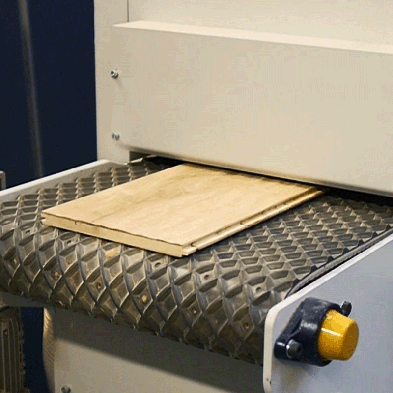 Wave sander header