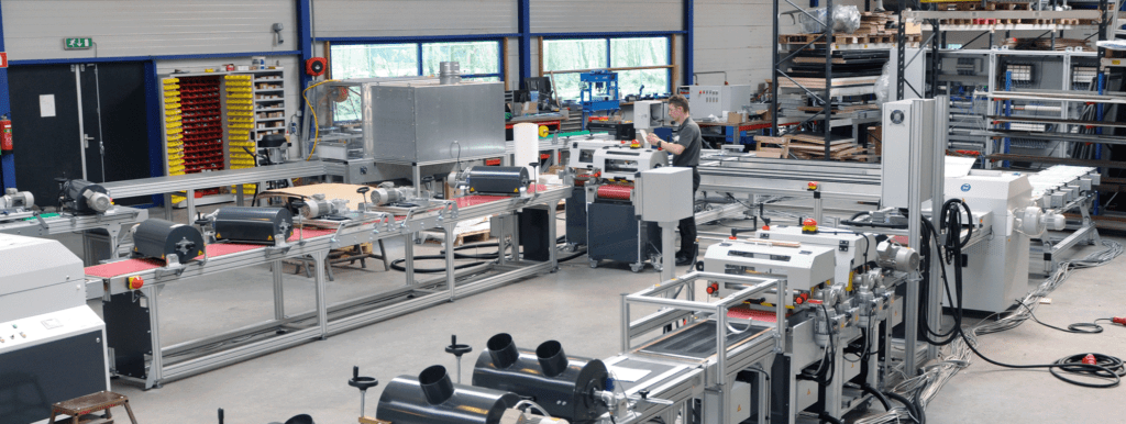 Project building in house factory