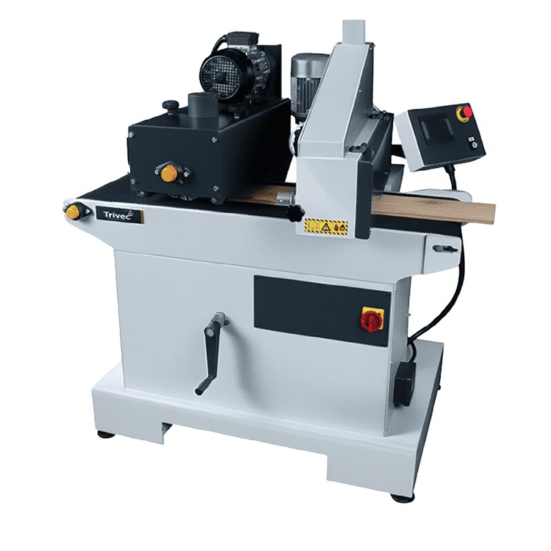 Cross cutter 1 brush side view plank
