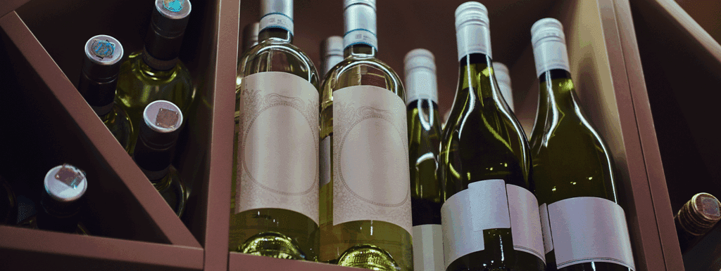 Wine rack header