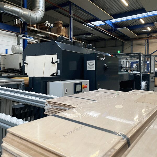 Packing line Trivec outfeed